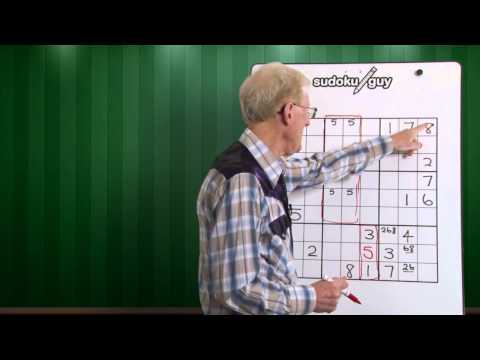 Sudoku.   Lesson 22. Review scenarios and the skyscraper pattern.