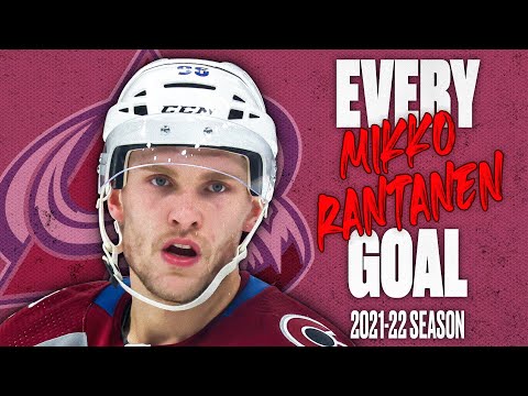 Every Mikko Rantanen Goal From The 2021-22 NHL Season