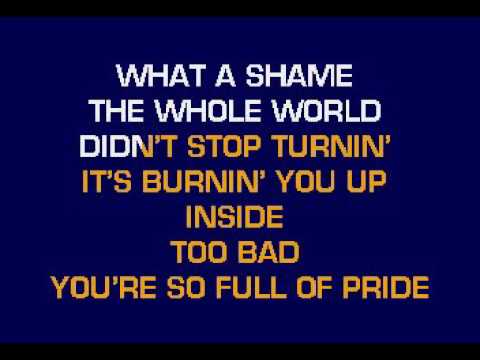 What A Shame video