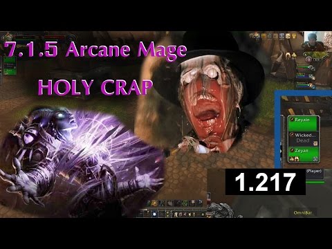 Arcane Mage ONE SHOT and other 7.1.5 Arena Ridiculousness!