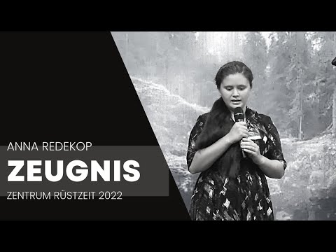 Centro Rüstzeit 2022 Zeugnis - Anna Redekop
