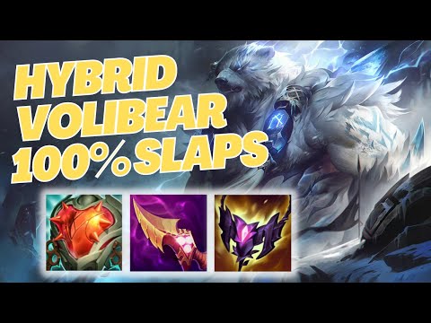 Hybrid VOLIBEAR is BUSTED in the JUNGLE | League of Legends