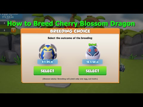 How to Breed Cherry Blossom Dragon-Dragon Mania Legends | Cake Craze Event | DML