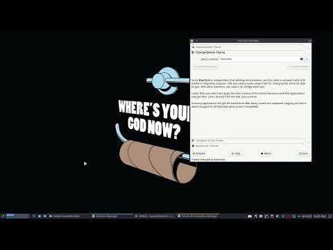 ArcoLinux : 2879 Kvantum and Plasma - some basic tips