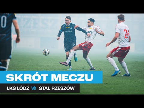 WIDEO: ŁKS Łódź- Stal Rzeszów 1-0 [SKRÓT MECZU]