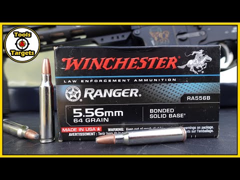 When In Danger, Call On The Ranger!...Winchester Ranger 5.56 Ammo Ballistic Gel Test \u0026 Review!