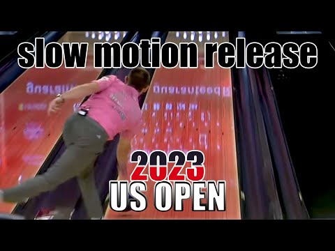2023 US OPEN slow motion release - PBA Bowling