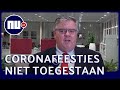 Veiligheidsberaad vindt illegale feestjes geen reden om te versoepelen | NU.nl