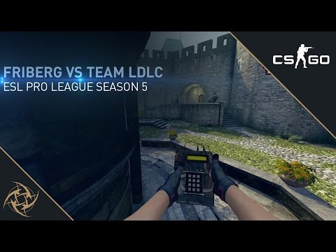 NiP friberg - 4K Deagle round vs Team LDLC (ESL Pro League S5)