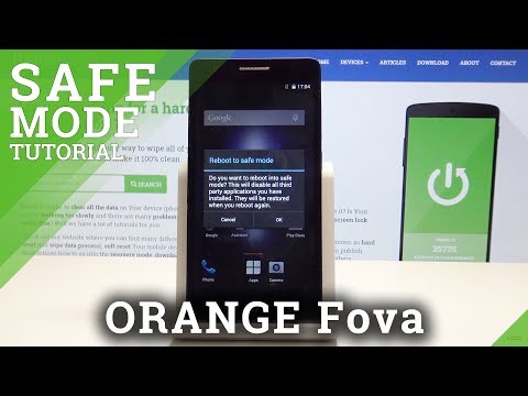 Safe Mode in ORANGE Fova - How to Enter & Quit Safe Mode