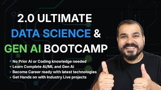 Best For Beginners-2.0 Ultimate Data Science & GenAI Bootcamp Announcement
