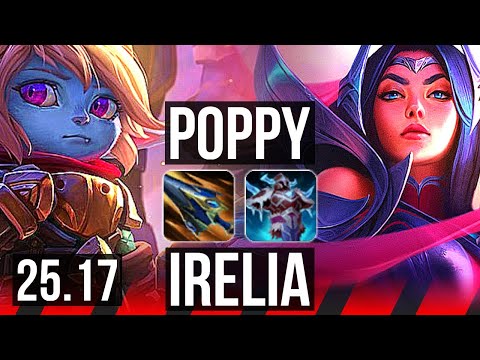 POPPY vs IRELIA (TOP) | KR Master | 25.17