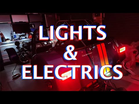 Caterham 420R build - Lights and Electrics
