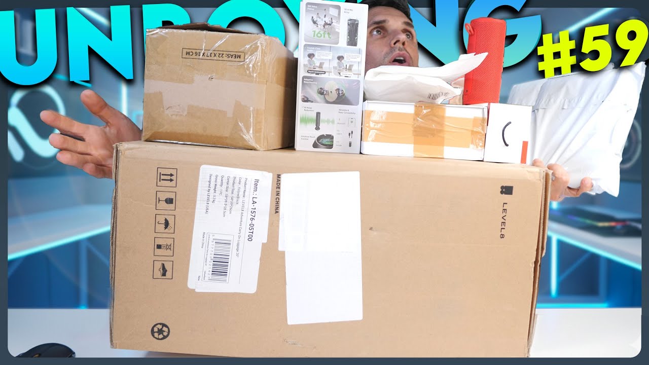 Unboxing a lo BESTIA #59 AI Edition - Los GADGETS del FUTURO ¡8 PAQUETES!