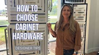How to Choose Cabinet Hardware: Designer Tips