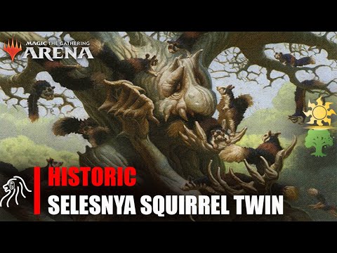 NUTTY #1 | Selesnya Squirrel Twin Combo | Innistrad Crimson Vow | MTGA Historic BO1 & BO3