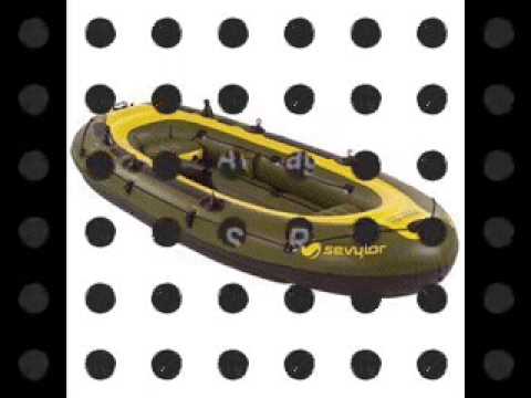 Sevylor Fish Hunter Inflatable 6 Person Boat