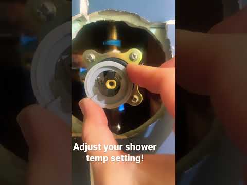 Adjust you shower temperature setting! #shorts