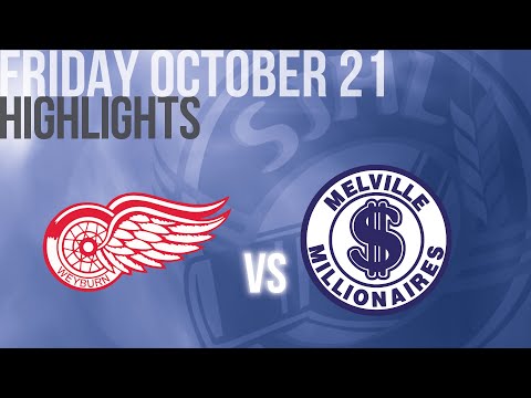 HIGHLIGHTS: Weyburn Red Wings vs Melville Millionaires Oct 21st