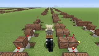 [マイクラ]音符ブロックで「いすゞのトラック」[CM曲]