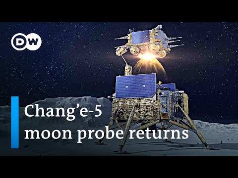 中國嫦娥五號月球探測器將成功返回地球 - DW News (China's Chang'e-5 moon probe set for successful return to Earth | DW News)