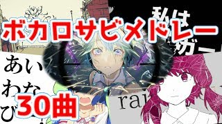【全30曲】VOCALOIDヒット曲サビメドレー【VOCALOID MEDLEY】