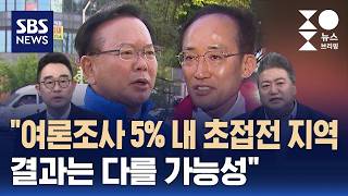 [민심어때] '40대 39' 대구시장 한 방은 어느 쪽?…"평택을 전혀 예측 안 돼" / SBS / 주영진의 뉴스브리핑