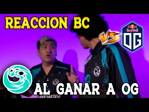 😱REACCION DE BEASTCOAST AL DERROTAR A OG EN ELIMINACION😱
