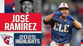 MLB's most underrated player? 👀 José Ramírez season highlights for the Cleveland Guardians in 2025!