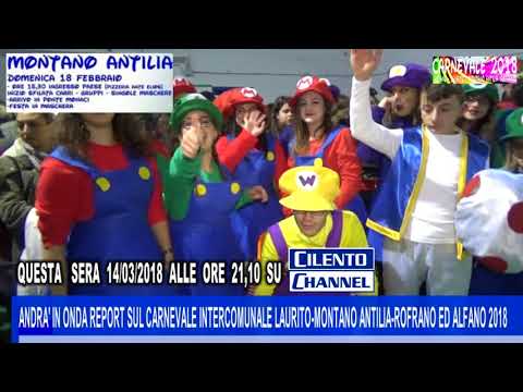 SPOT REPORT CARNEVALE INTERCOMUNALE 2018