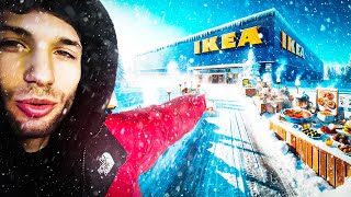 ΦΑΓΑΜΕ ΧΙΟΝΙ ΣΤΟ ΙΚΕΑ .