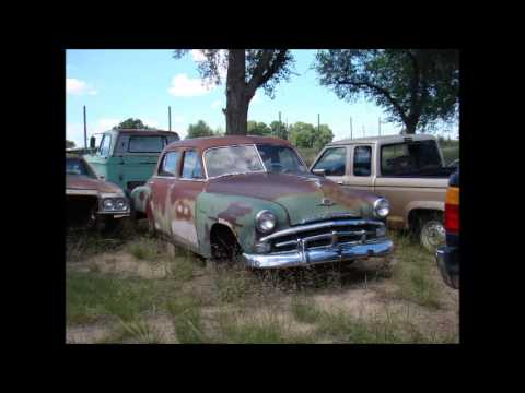 old car wrecking yard - Colorado's Faded Glory