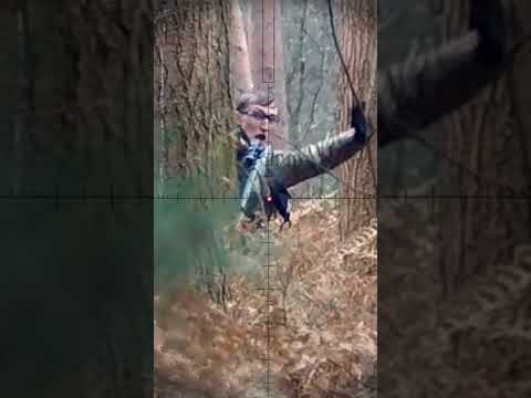 Cocky Airsofter Waves At Sniper