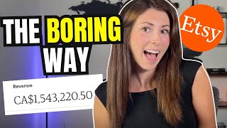 It’s boring but it’s how POD sellers get rich