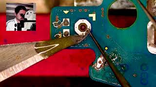 Phone Microphone Replacement | Close-Up Repair Process