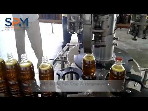 Oil Bottle Filling Capping Machine