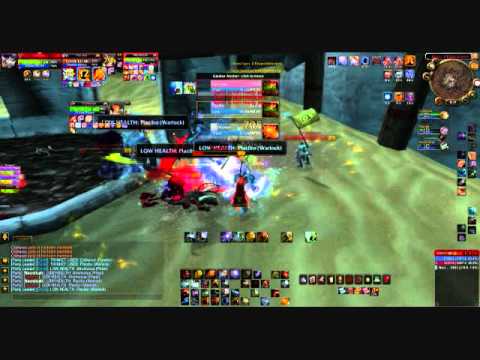 WoW PVP Holy pally,Lock,Spriest Vs Hpriest,Enhsham,Unholy dk 4.0.6