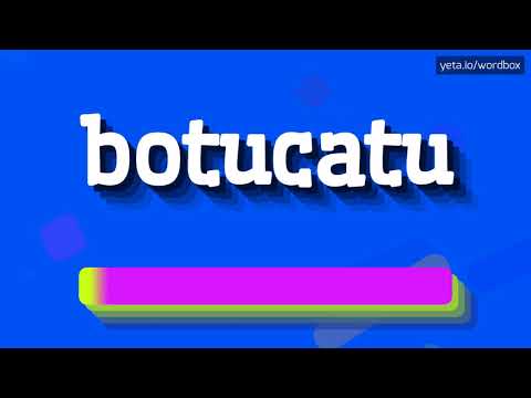 HOW PRONOUNCE BOTUCATU! (BEST QUALITY VOICES)
