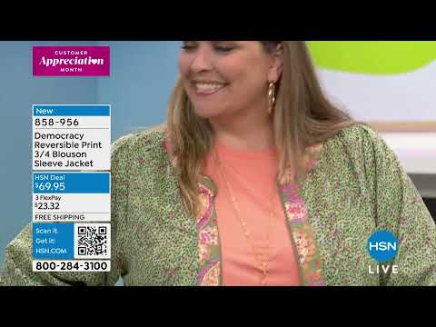 HSN | Democracy Fashions - All On Free Shipping 04.18.2024 - 04 PM