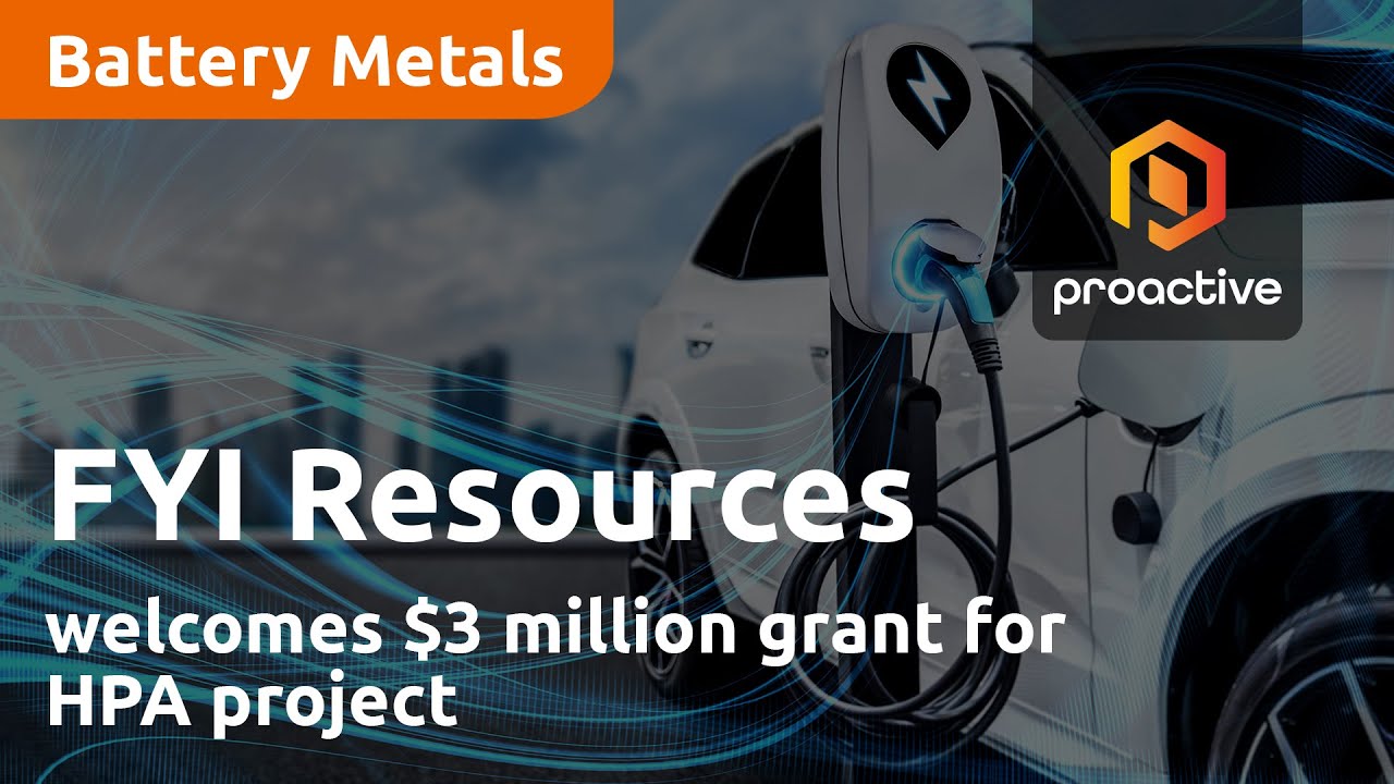 FYI Resources welcomes $3 million grant for HPA project