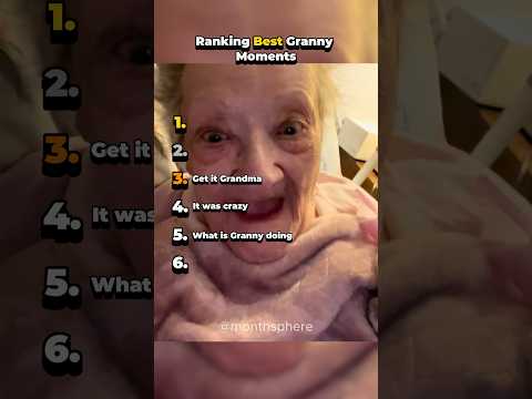 Ranking Best Granny Moments #shorts