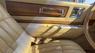 1985 Cadillac Eldorado Coupe Interior Passenger Side