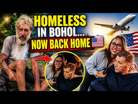 From Homeless in Panglao to a Second Chance in America 🇺🇸 | Tatay Raju’s Life-Changing Journey