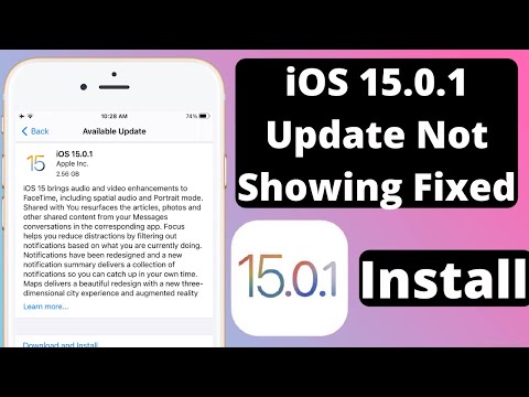 iOS 15.0.1 Update Released But Not Showing In Settings Fix iOS 15.0.1 Not Showing Update iOS 15.0.1