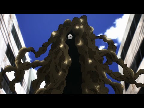 One Punch Man ワンパンマン - Saitama make soup from kelp monster ケルプモンスター (UHD | 4K)