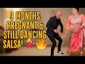 9 Months Pregnant Still Dancing Salsa Marc Anthony Aguanile