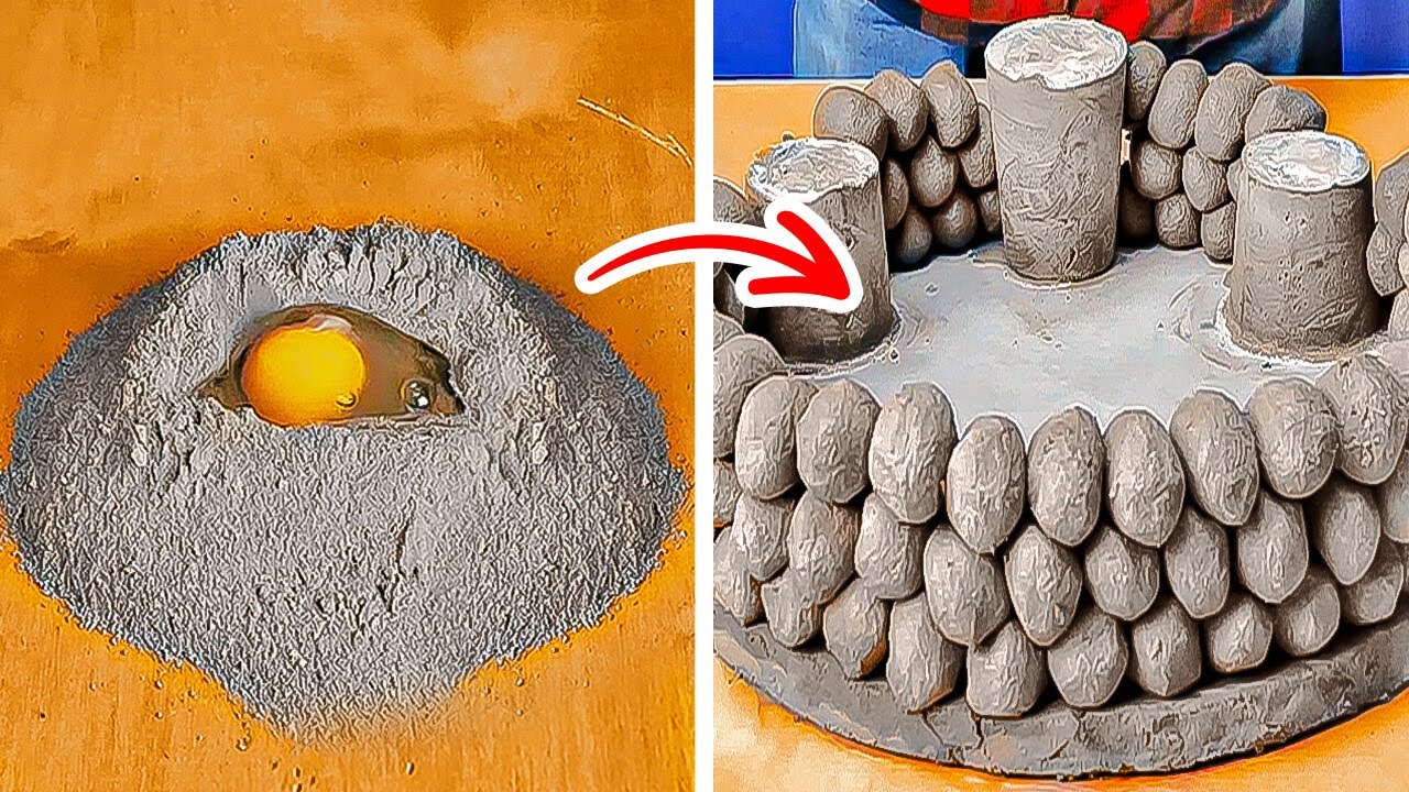 Opere d'Arte in Cemento a Casa: Decorazioni in Cemento Fai-da-Te