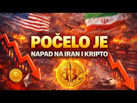 POČELO JE NAPAD NA IRAN I KRIPTO