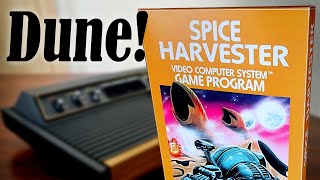 Atari 2600 SPICE HARVESTER Homebrew | What if DUNE, but on ATARI?