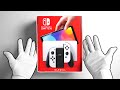 Nintendo Switch OLED Console Unboxing New Improved Model